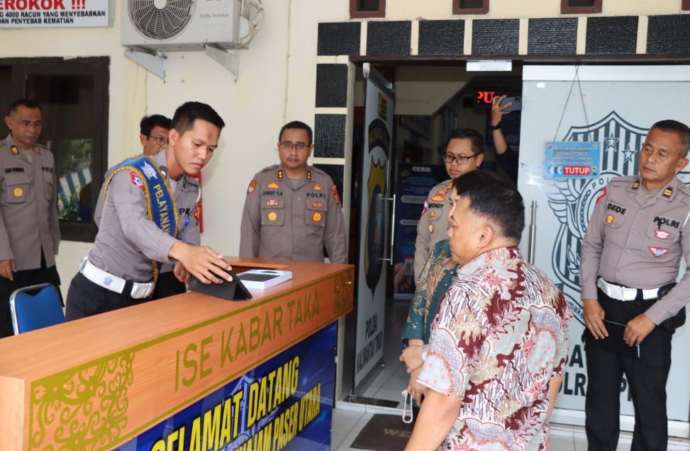 Tim Srena Mabes Polri Verifikasi dan Evaluasi Kinerja Pelayanan Publik di Polres Penajam Paser Utara penajam