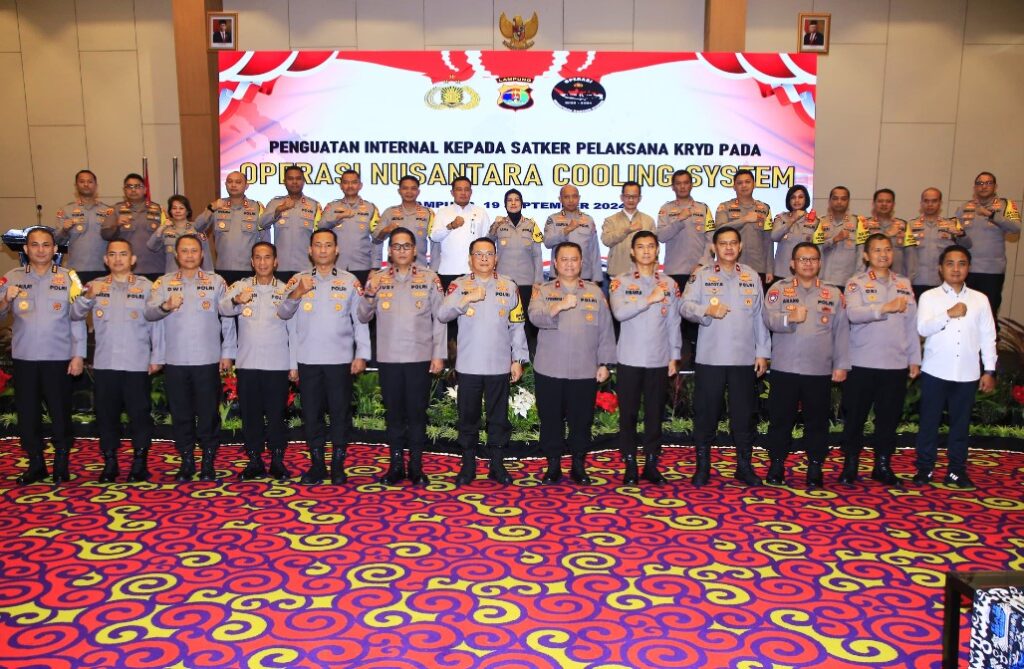 NCS Polri Minta Polda Lampung Optimalkan Coolling System Jelang Pilkada viral3