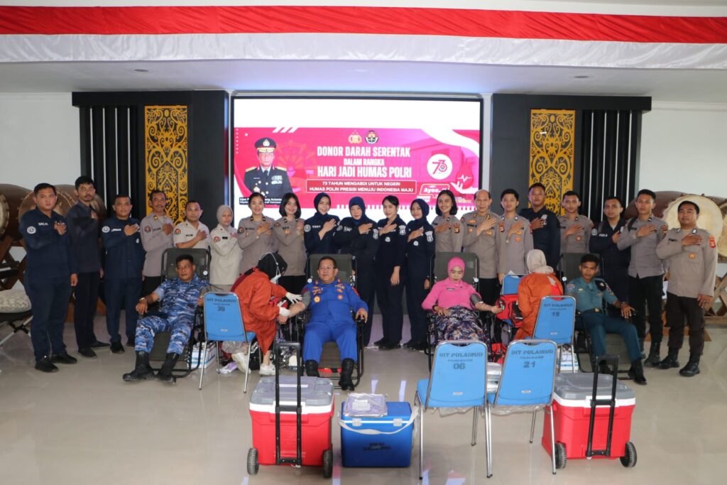 Rayakan HUT Humas Polri ke-73, Polda Kaltim Gelar Bakti Sosial Donor Darah WhatsApp Image 2024 10 30 at 09.32.05