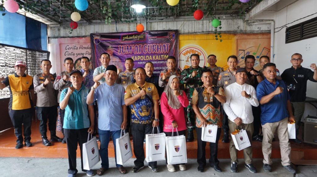 Perkuat Hubungan dengan Masyarakat, Polda Kaltim Gelar Jumat Curhat jumat