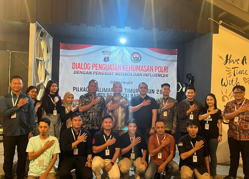 Gelar Dialog Kehumasan dengan Influencer di Kab.Kubar, Kabid Humas: Mari Bersama Jaga Pilkada Kaltim 2024 Yang Aman dan Damai kbd 1