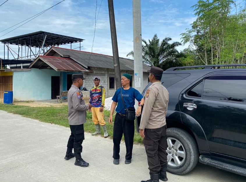 Tampung Keluhan dan Aspirasi Masyarakat, Personil Sat Binmas Polres PPU Gelar Kegiatan Binluh penajam