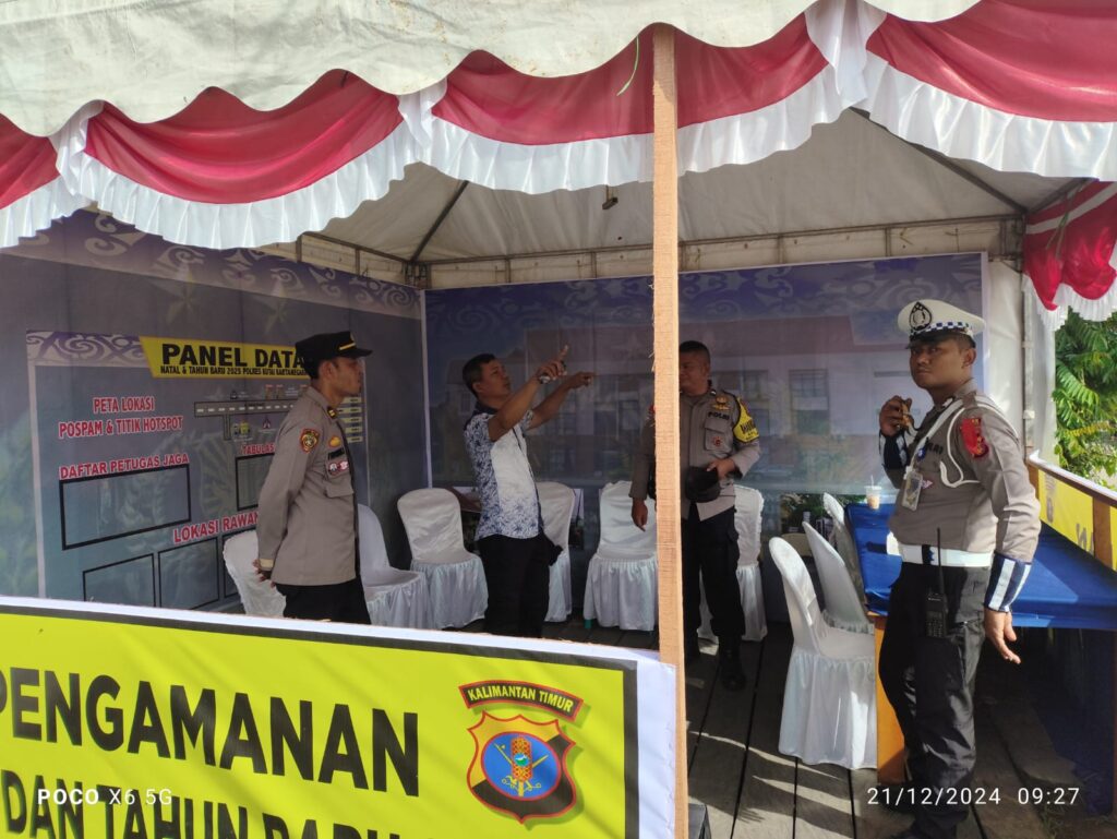 Polres Kukar Pastikan Keamanan Nataru di Pos Pengamanan Maduningrat WhatsApp Image 2024 12 22 at 10.18.17 81592c76