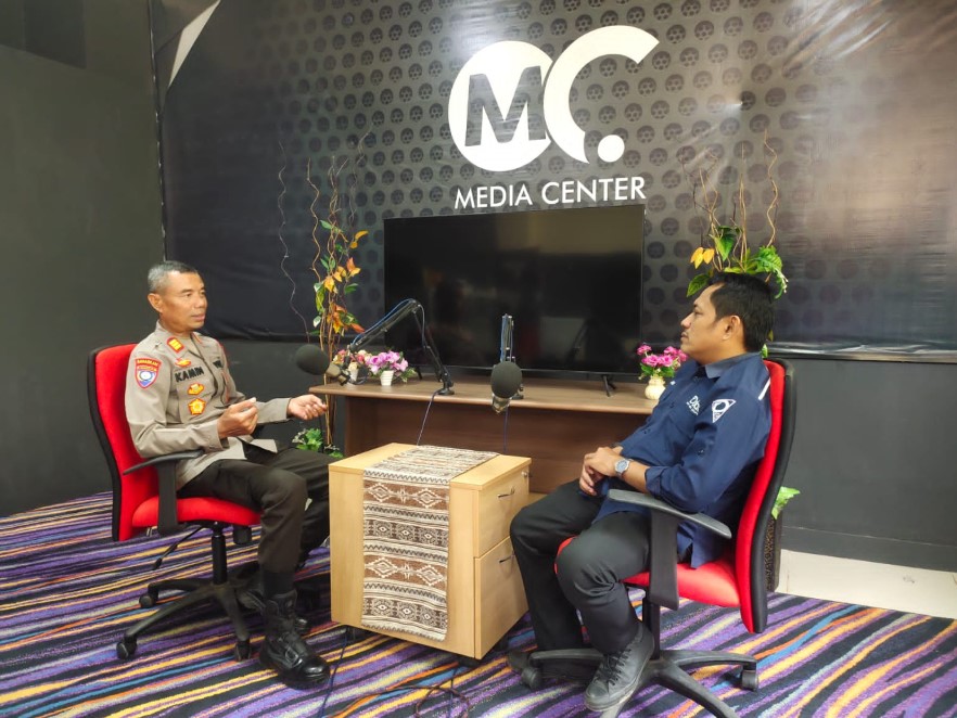Melalui Podcast, Polres Paser Dorong Edukasi Kamtibmas Guna Antisipasi Hoaks Pasca Pilkada 2024 paser 1