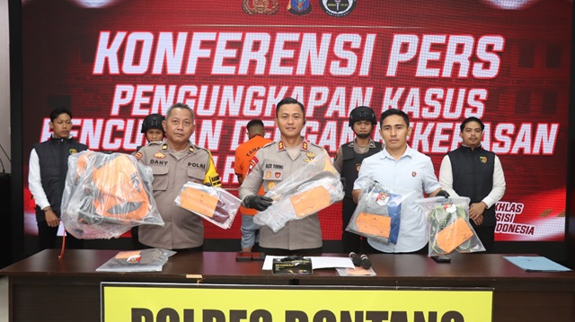 Polres Bontang Gelar Press Realese Pengungkapan Kasus Pencurian Dengan Kekerasan WhatsApp Image 2025 02 19 at 10.37.38