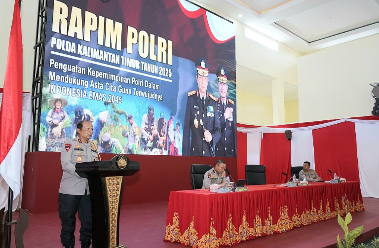 Polda Kaltim Gelar Rapim Polri Tingkat Daerah Tahun 2025 di SPN Jonggon WhatsApp Image 2025 02 19 at 13.50.03