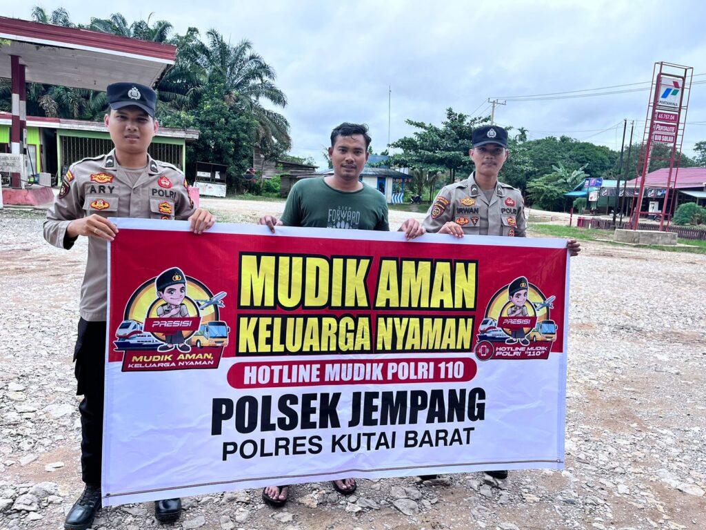 Mudik Aman Bersama Polri, Polsek Jempang Gelar Penyuluhan Keselamatan Mudik Lebaran 2025 kubar