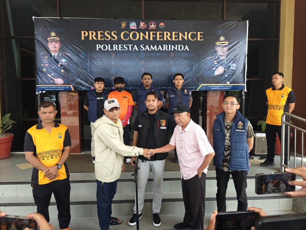 Gelar Konferensi Pers, Polresta Samarinda Ungkap Kasus Provokasi Bermuatan Kebencian di Media Sosial WhatsApp Image 2025 05 10 at 12.57.53