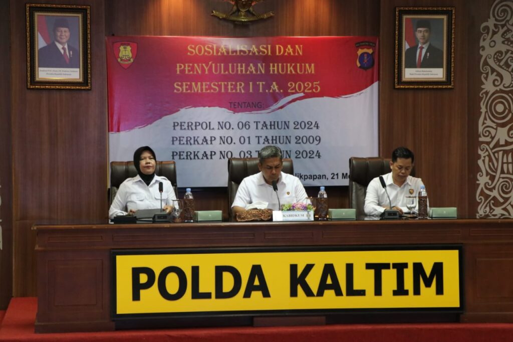 Bidkum Polda Kaltim Gelar Sosialisasi Hukum Kepada Personel Satker Polda WhatsApp Image 2025 05 22 at 12.24.59
