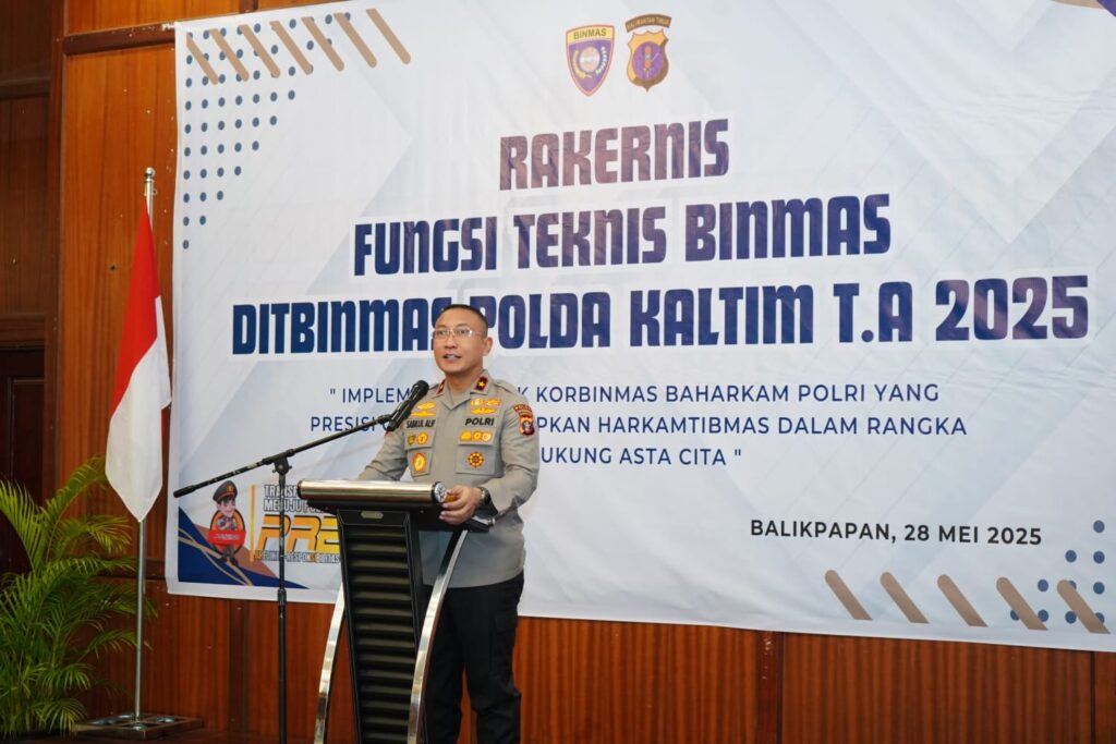 Gelar Rakernis Fungsi Binmas, Wakapolda Kaltim: Peran Bhabinkamtibmas Sangat Vital untuk Masyarakat WhatsApp Image 2025 05 29 at 12.00.35