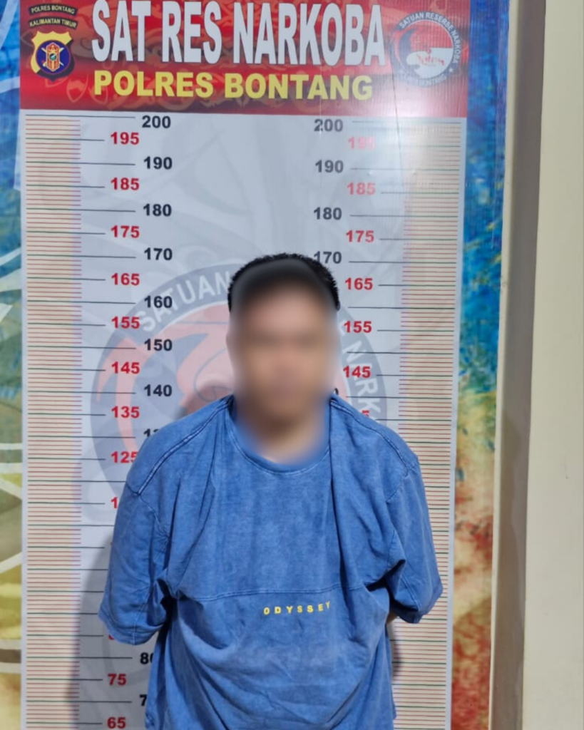 Satresnarkoba Polres Bontang Kembali Tangkap Residivis Narkoba, Sabu Disembunyikan dalam Botol Minuman Desain tanpa judul