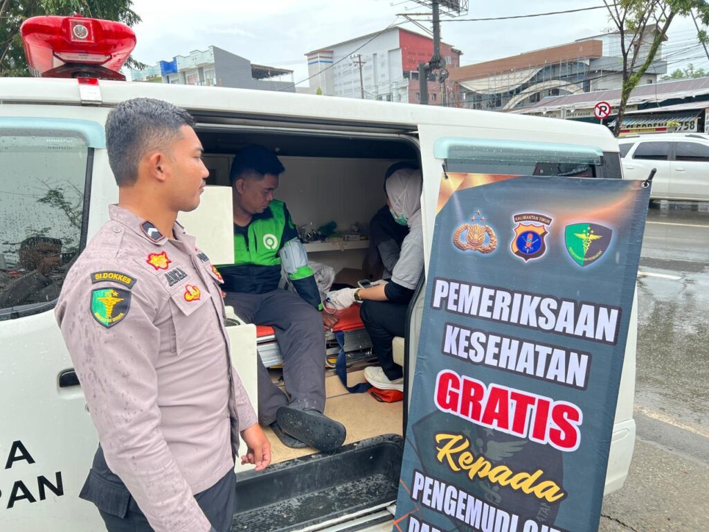 Sambut Hari Bhayangkara ke-79, Polresta Balikpapan Gelar Pemeriksaan Kesehatan Gratis bagi Pengemudi Ojek Online WhatsApp Image 2025 06 12 at 08.49.56 b5358781