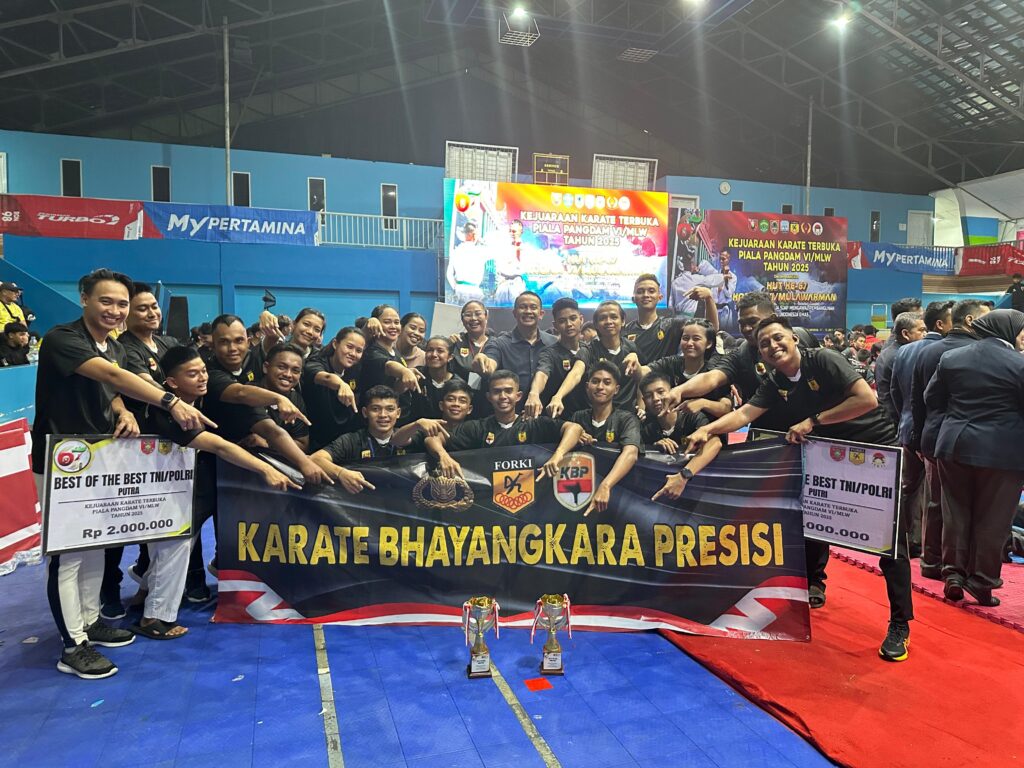 Tim Karate Bhayangkara Presisi Polda Kaltim Sabet 25 Medali dan 2 Gelar Best of The Best di Kejuaraan Piala Pangdam VI/Mulawarman 2025 WhatsApp Image 2025 07 14 at 20.39.05 fbb3cba7