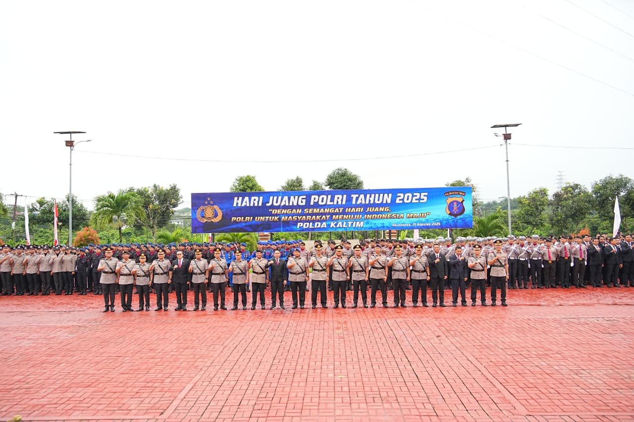 Gelar Upacara Hari Juang Polri, Kapolda Kaltim Ajak Personil Teladani Sejarah Perjuangan 4 WhatsApp Image 2025 08 21 at 12.24.45