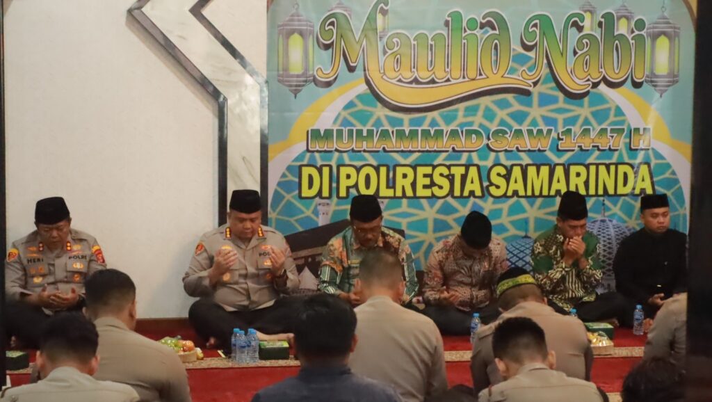 Peringati Maulid Nabi Muhammad SAW 1447 H, Polresta Samarinda Gelar Doa Bersama WhatsApp Image 2025 09 11 at 13.03.07