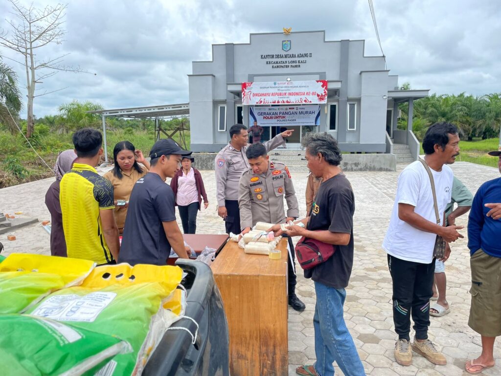 Polsek Long Kali Bersama Polres Paser dan Bulog Gelar Gerakan Pangan Murah di Desa Muara Adang II WhatsApp Image 2025 09 16 at 09.52.19 64d7db9b