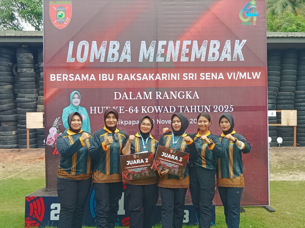 Polwan Polda Kaltim Raih Prestasi di Lomba Menembak Piala Ibu Raksakarini Sri Sena HUT Kowad ke-64 WhatsApp Image 2025 11 20 at 15.50.34