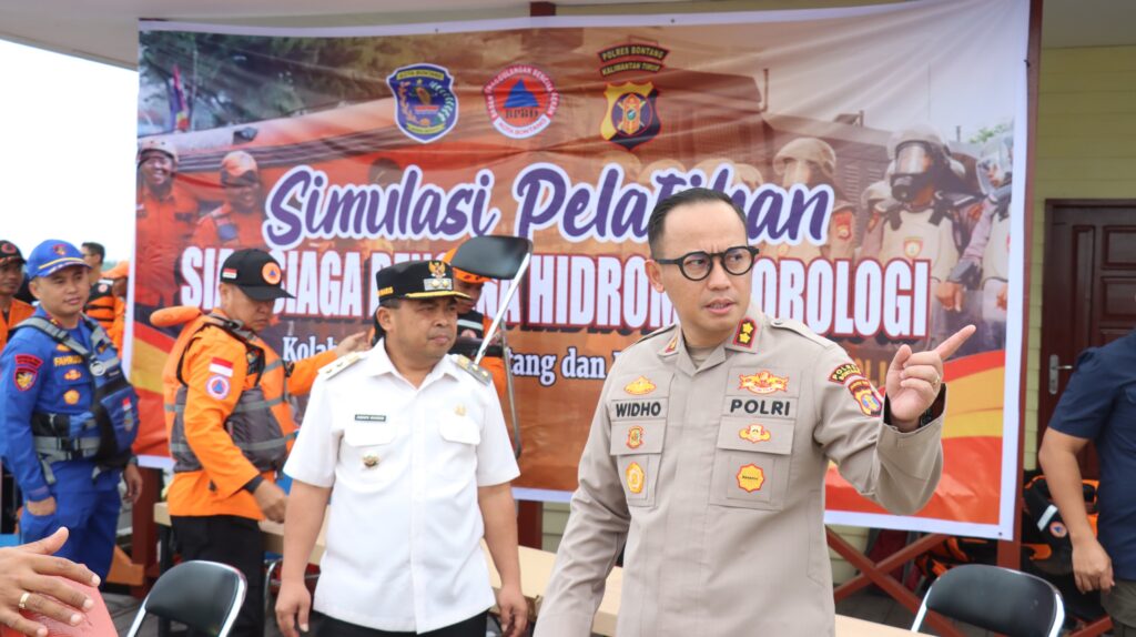 Polres Bontang Gelar Simulasi Kedaruratan Bencana di Pulau Beras Basah, Perkuat Sinergi Penanganan Darurat bontang
