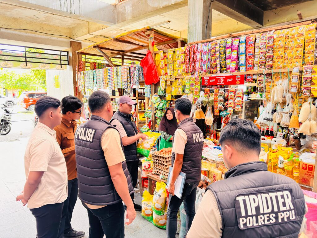 Satgas Pangan Polres PPU Pantau Harga Beras di Pasar Tradisional untuk Jaga Stabilitas Pangan penajam