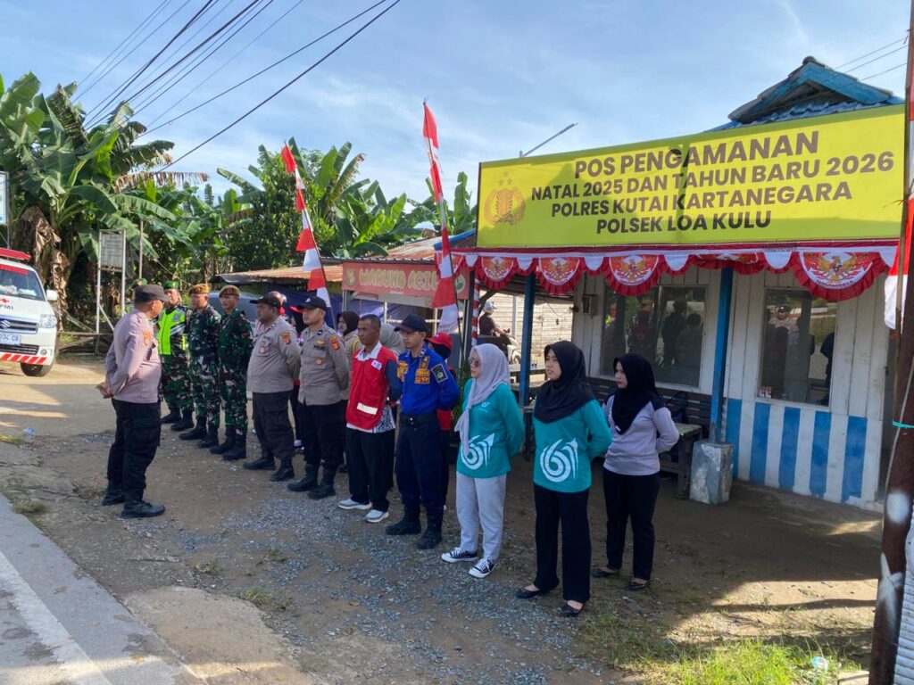 Ops.Lilin Mahakam 2025, Polsek Loa Kulu Perkuat Sinergi Pengamanan Jelang Pergantian Tahun WhatsApp Image 2025 12 29 at 08.54.20