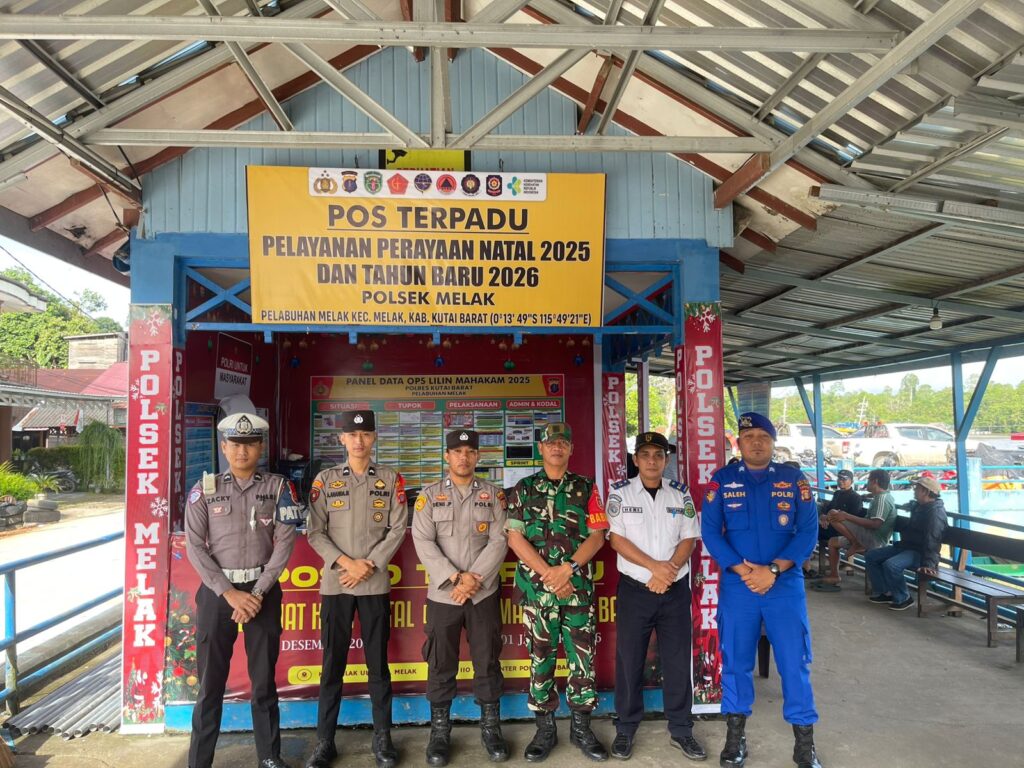 Jelang Pergantian Tahun, Polsek Melak Intensifkan Pengamanan di Pelabuhan Melak WhatsApp Image 2025 12 29 at 09.16.35