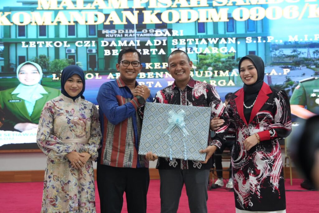 Kapolres Kukar Hadiri Malam Pisah Sambut Dandim 0906/Kukar, Wujudkan Sinergi TNI–Polri dan Forkopimda kukar 1