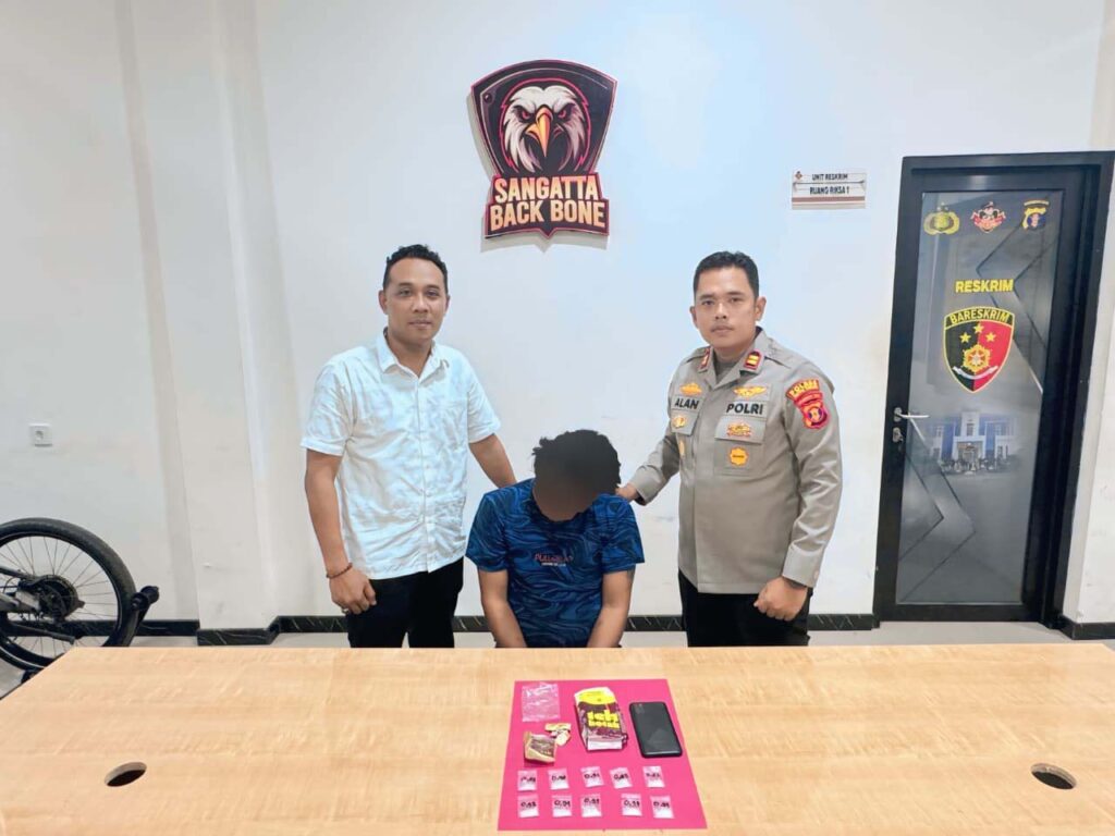 Polsek Sangatta Utara Gagalkan Peredaran Narkotika, Seorang Pria Diamankan Bersama Sabu WhatsApp Image 2026 02 03 at 22.24.26