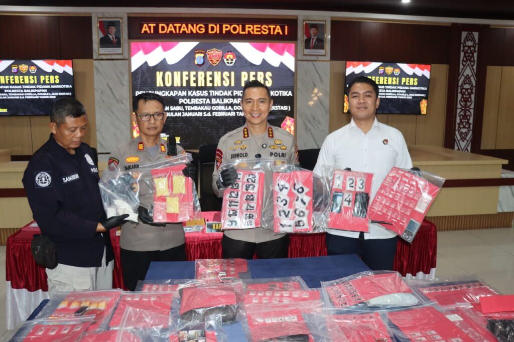 Awal 2026, Polresta Balikpapan Ungkap 44 Kasus Narkoba, Generasi Muda Jadi Sorotan WhatsApp Image 2026 02 26 at 14.00.21