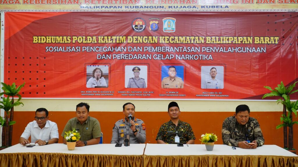 Perkuat Pencegahan Narkoba, Bidhumas Polda Kaltim Gelar Sosialisasi Bahaya Narkotika kepada Masyarakat Balikpapan Barat WhatsApp Image 2026 02 27 at 10.27.23