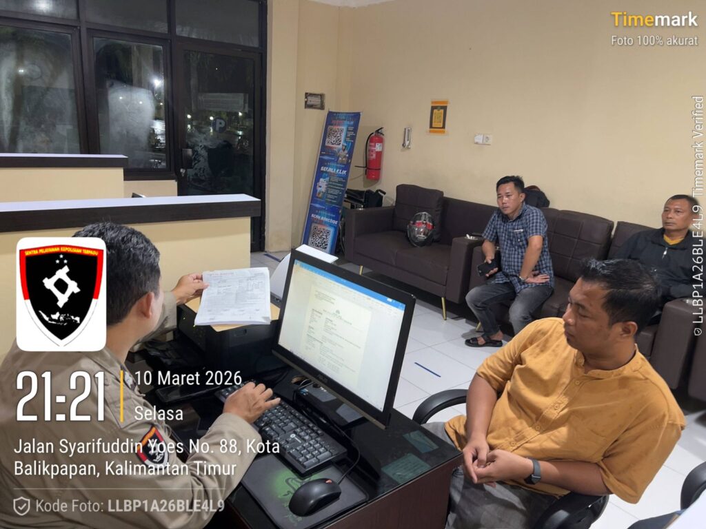 SPKT Polda Kaltim Pastikan Setiap Laporan Masyarakat Ditangani Secara Profesional WhatsApp Image 2026 03 12 at 18.09.02