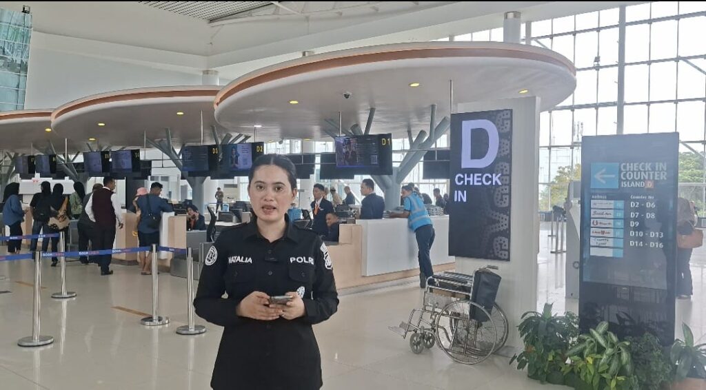 Satgas Humas Ops Ketupat Mahakam 2026 Lakukan Live Report di Bandara SAMS Sepinggan Balikpapan WhatsApp Image 2026 03 14 at 12.12.10