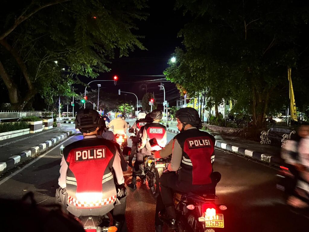 Polres Berau Gelar Patroli Lintas Instansi Amankan Malam Takbiran Idul Fitri 1447 H berau 2