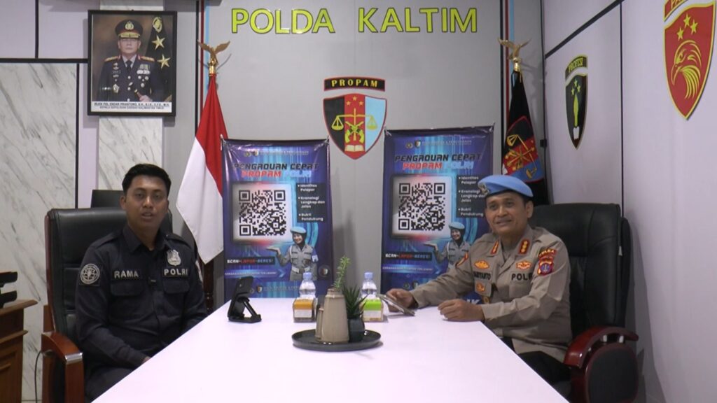 Bid Humas Polda Kaltim Gelar Podcast Bersama Kabid Propam, Sosialisasikan QR Code Yanduan Propam Polri WhatsApp Image 2026 04 06 at 09.52.54