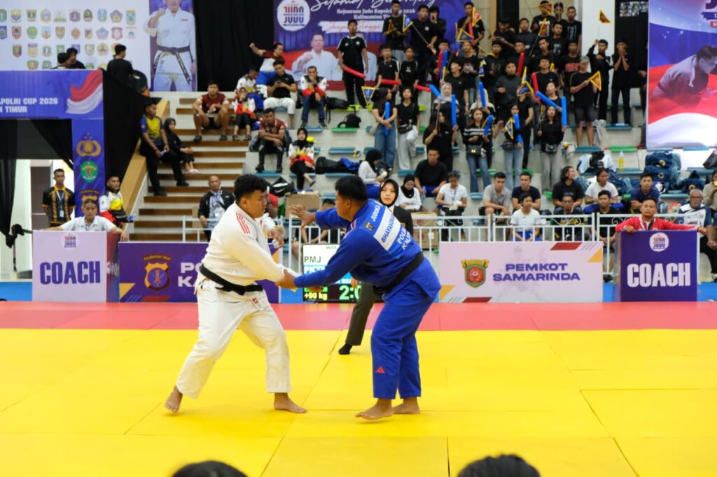 Kejuaraan Judo Kapolri Cup 2026 Resmi Bergulir di GOR Segiri Samarinda WhatsApp Image 2026 05 17 at 13.52.02