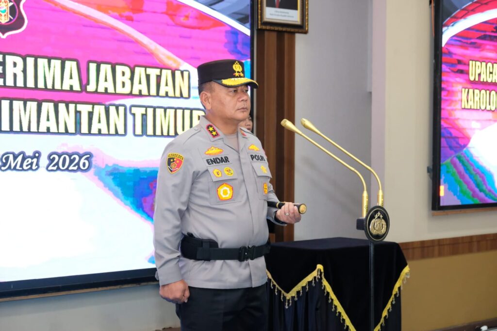 Rotasi Jabatan, Kapolda Kaltim Pimpin Sertijab Karolog Polda Kaltim WhatsApp Image 2026 05 22 at 11.56.53