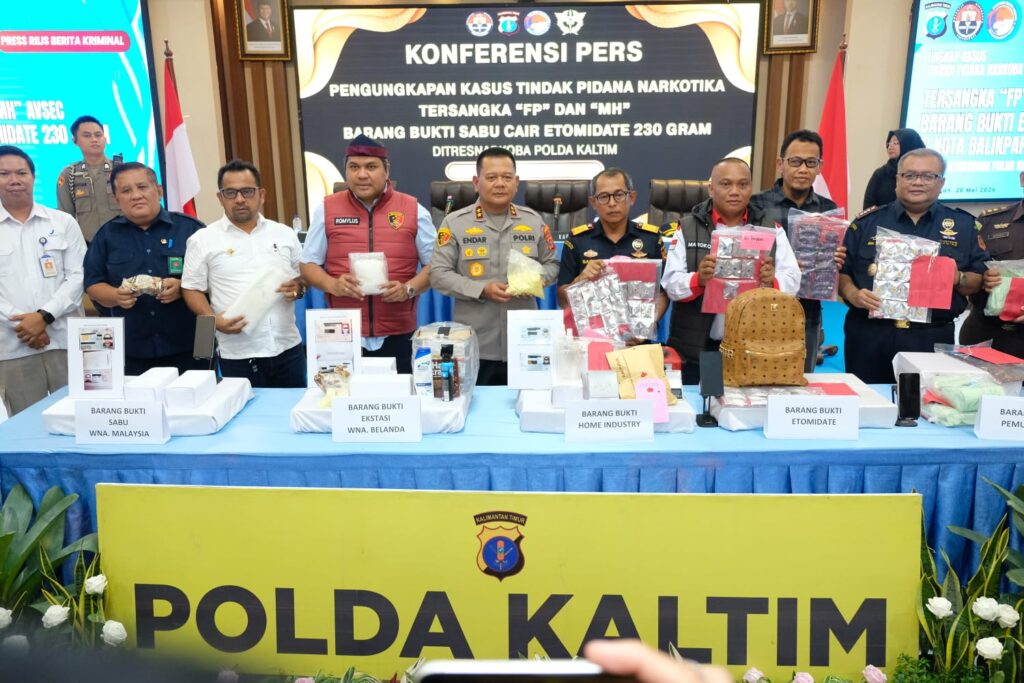 Musnahkan 12 Kg Sabu dan Ribuan Ekstasi, Kapolda : Tidak Ada Toleransi bagi Pelaku Narkoba di Wilayah Kaltim WhatsApp Image 2026 05 26 at 15.26.33