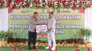 Kapolda Kaltim Tinjau Kawasan Industrial Farming Polres Bontang, Perkuat Sinergi Ketahanan Pangan Berbasis Pertanian Terpadu 1 WhatsApp Image 2026 05 31 at 11.03.02