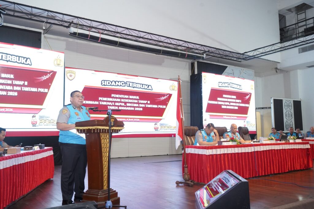 Polda Kaltim Gelar Sidang Penentuan Kelulusan Menuju Rikkes Tahap II Seleksi Penerimaan Terpadu Polri TA 2026 WhatsApp Image 2026 06 04 at 22.04.55