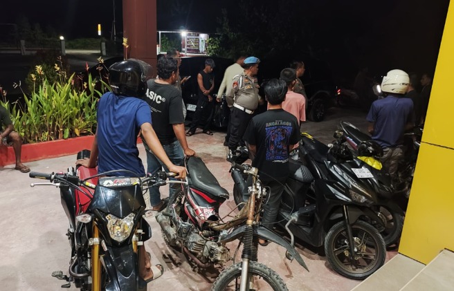 Wujudkan Kamtibmas Aman dan Kondusif, Polsek Pulau Derawan Tertibkan Kendaraan Berknalpot Brong WhatsApp Image 2026 06 15 at 15.39.25