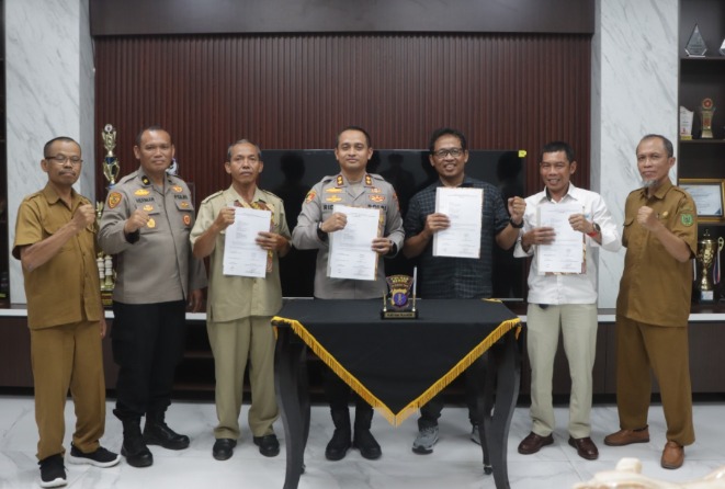 Perkuat Sinergi Ketahanan Pangan, Polres Berau Jalin Kerja Sama dengan Instansi Terkait image 6