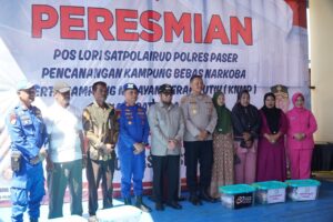 Polres Paser Resmikan Pos Satpolairud Lori dan Dorong Terwujudnya Kampung Pesisir Bebas Narkoba 1 WhatsApp Image 2026 07 08 at 18.06.46