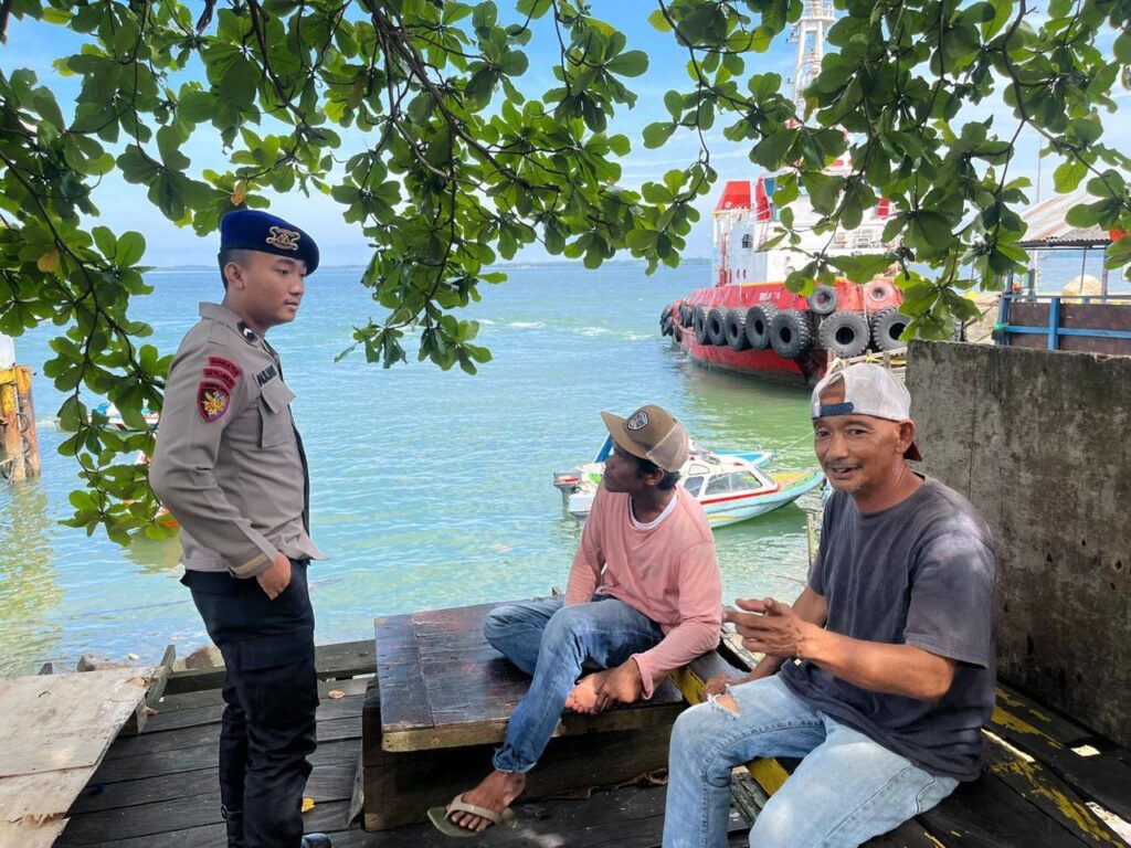 Sat Polairud Polresta Balikpapan Intensifkan Patroli Dialogis dan Edukasi Kamtibmas di Kawasan Pesisir bpp