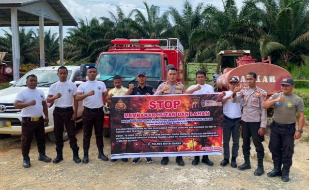 Cegah Kebakaran Hutan dan Lahan, Polsek Damai bersama THA Group Gencarkan Sosialisasi image 12 3