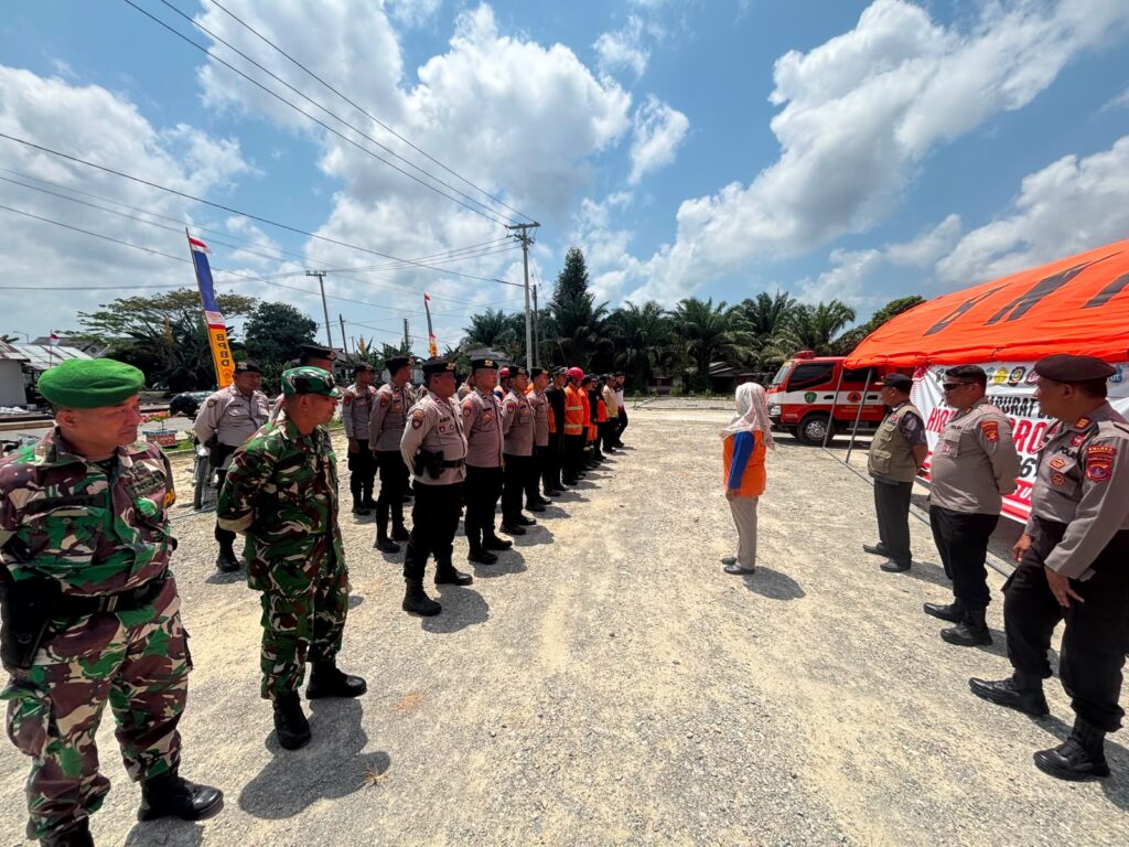 Hadapi Ancaman Karhutla, Polres PPU Bersama TNI dan BPBD Gelar Apel Kesiapsiagaan penajam 1