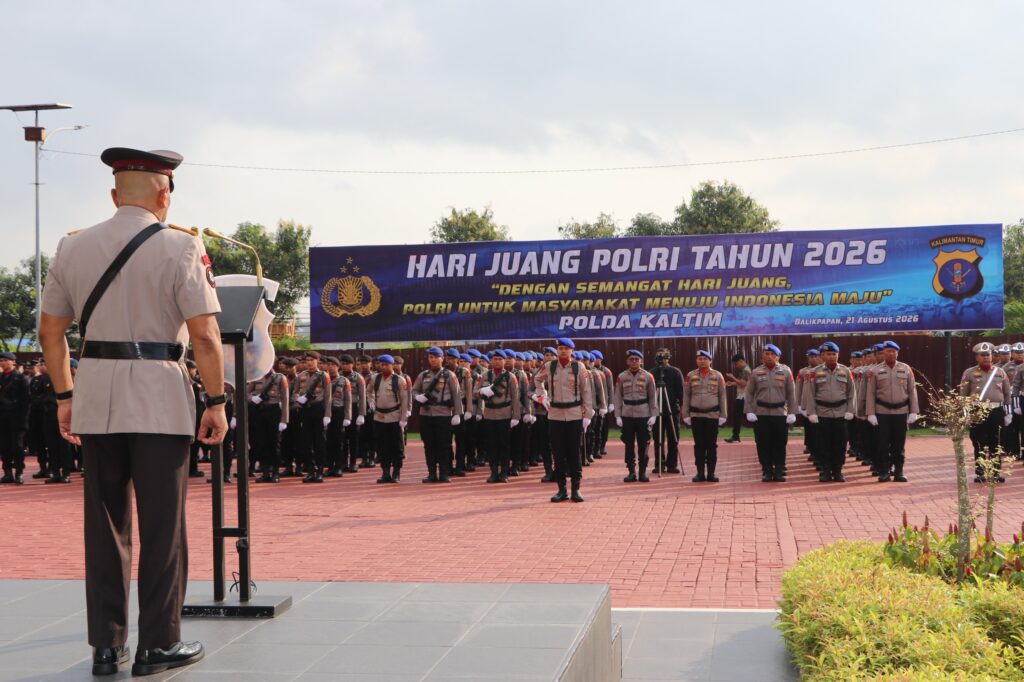 Polda Kaltim Gelar Upacara Hari Juang Polri 2026, Teguhkan Semangat Pengabdian Bhayangkara waka1