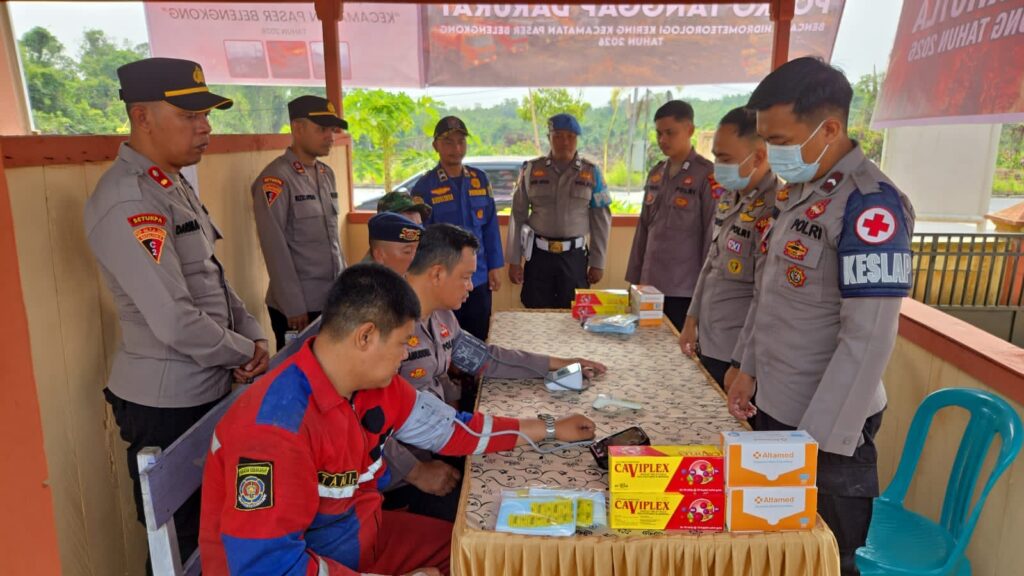 Pastikan Personel Tetap Prima, Kapolres Paser Cek Posko Karhutla Paser Belengkong WhatsApp Image 2026 09 01 at 09.06.24