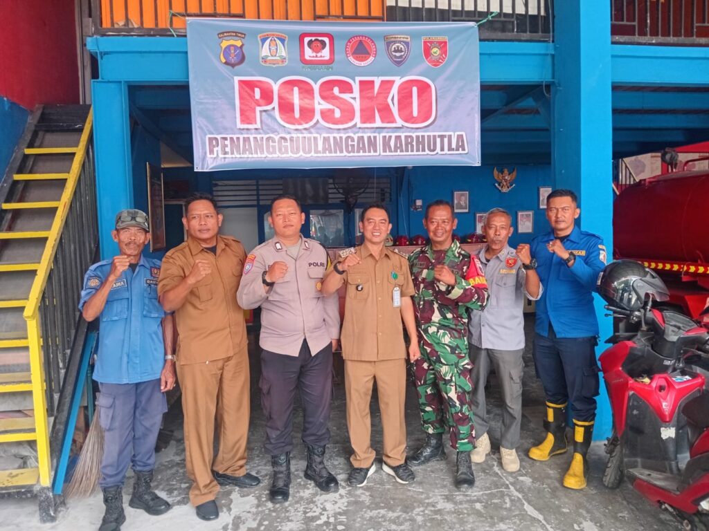 Satgas Karhutla Muara Rapak Perkuat Pencegahan Kebakaran dan Kamtibmas di Balikpapan Utara bpp
