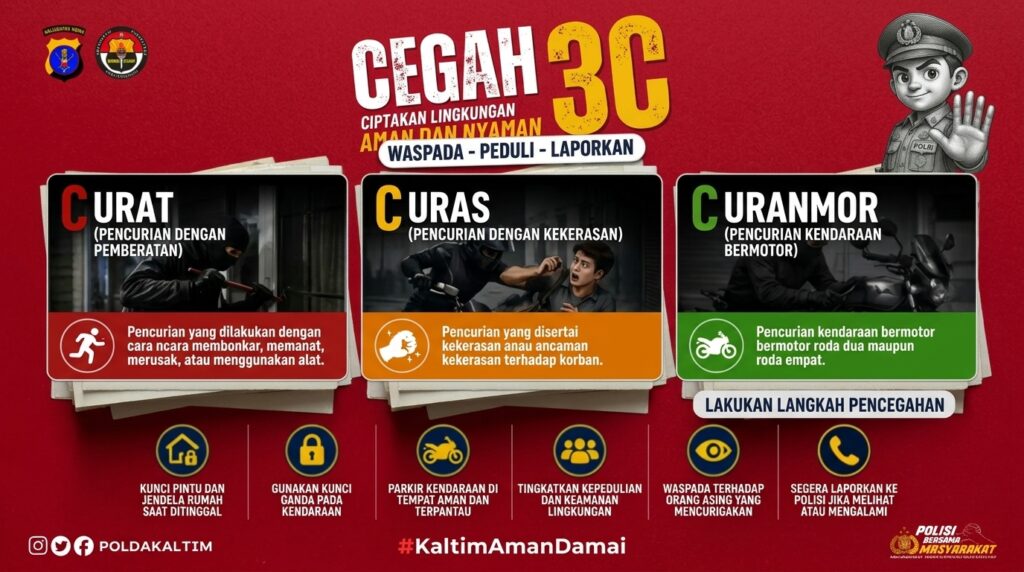 Waspada Kriminalitas: Kenali Ancaman Kejahatan “3C” dan Langkah Efektif Pencegahannya Gemini Generated Image daw1hpdaw1hpdaw1