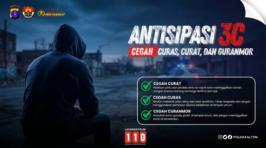 Waspada Kejahatan 3C, Polda Kaltim Minta Masyarakat Tutup Rapat Celah Kriminalitas Gemini Generated Image jljoxijljoxijljo
