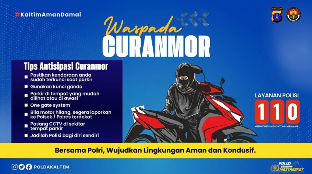 Waspada Curanmor, Tingkatkan Keamanan Kendaraan dan Jangan Lengah Gemini Generated Image winnprwinnprwinn
